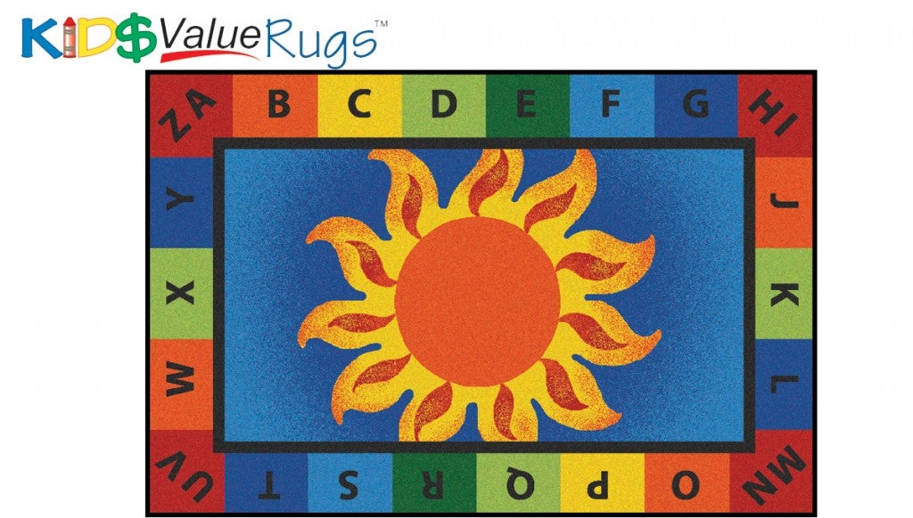 Alphabet Sunny Day Value Rug — SKU 48.52