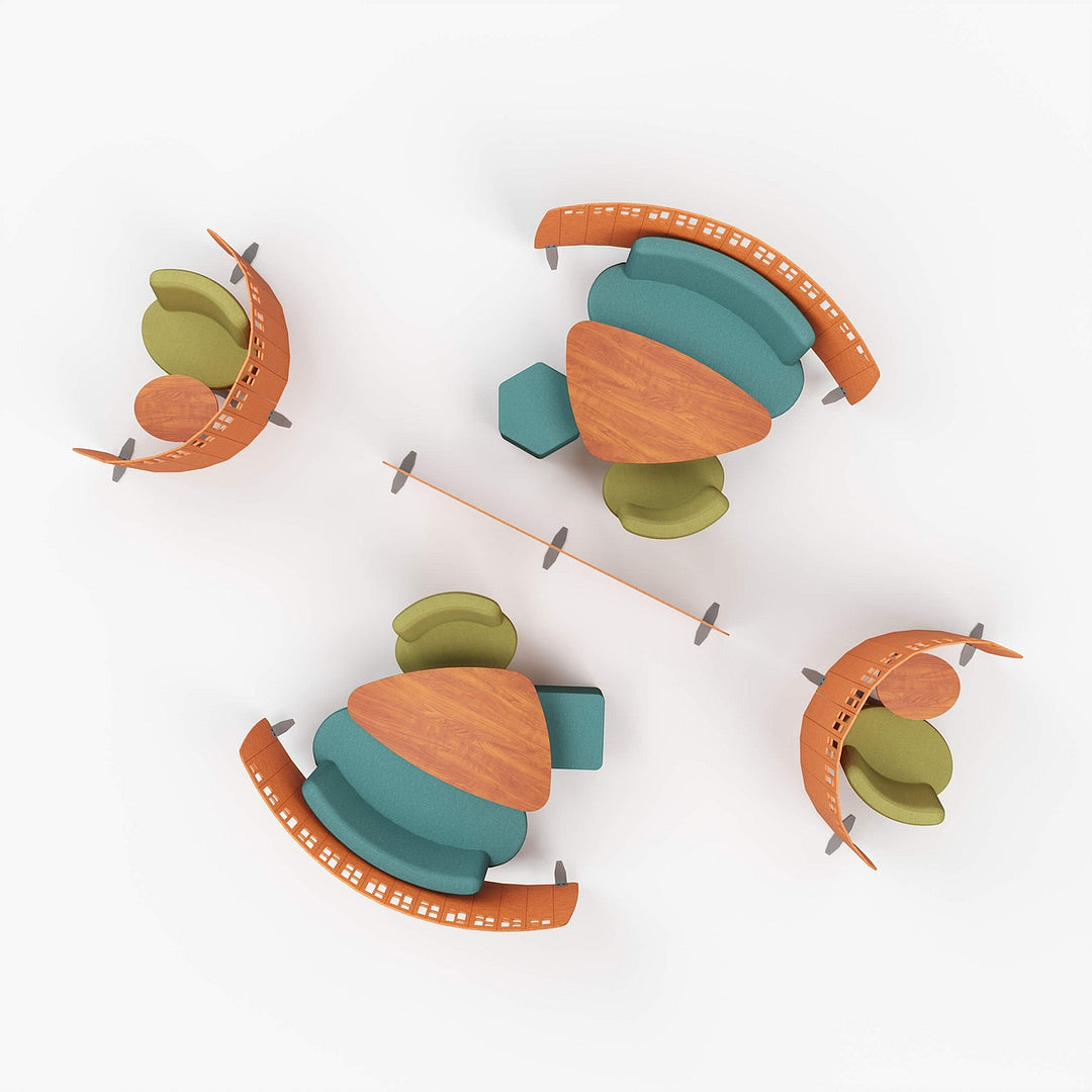 Flowform® Learn Lounge Single Seat