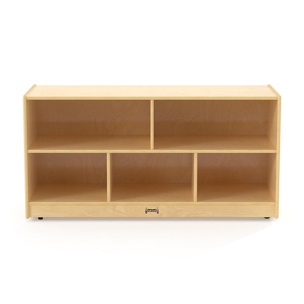 Jonti-Craft® Toddler Single Mobile Storage Unit - 18" Deep