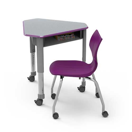 Interchange® Mini-Diamond Desk