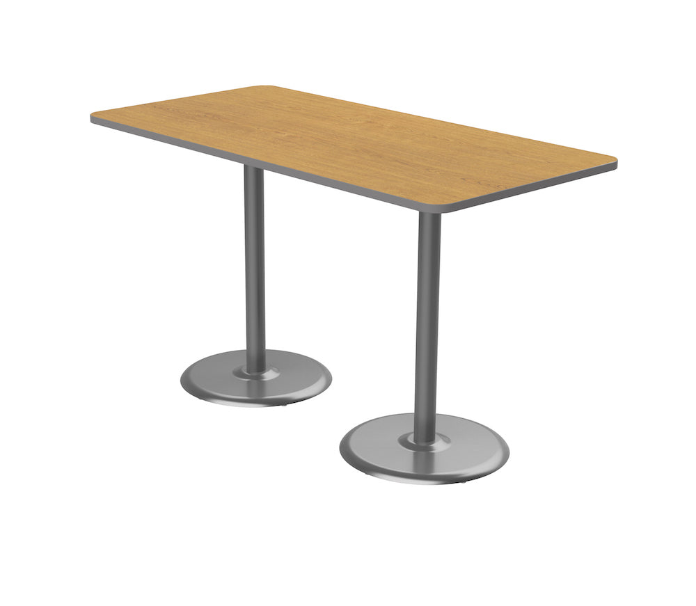 Dual Base Rectangle Café Table